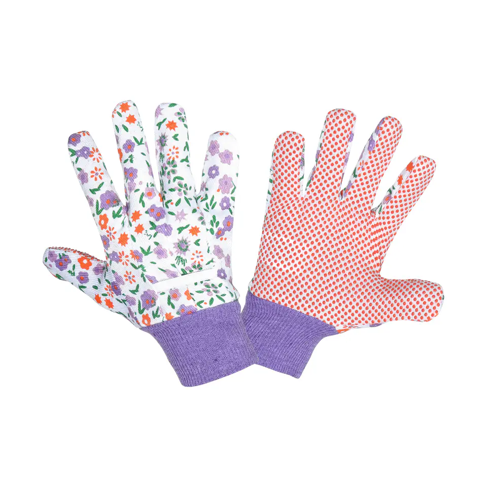 ⁨GLOVES DOTTED VIOLET L240508P, CARD, "8", CE, LAHTI⁩ at Wasserman.eu