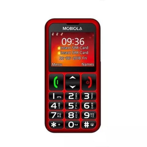 ⁨Telefon GSM Mobiola MB700 2G z dużym ekranem i funkcjami dla seniora⁩ w sklepie Wasserman.eu