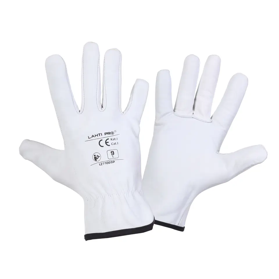 ⁨GLOVES GOAT LEATHER WHITE L271010P, CARD, "10", CE, LAHTI⁩ at Wasserman.eu