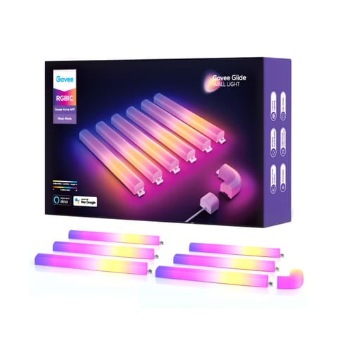 ⁨GOVEE H6062 GLIDE RGBIC WALL LIGHT (6+1)⁩ w sklepie Wasserman.eu