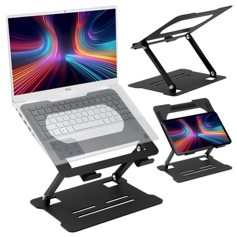 ⁨Podstawka pod laptop ALESSIO czarna⁩ w sklepie Wasserman.eu