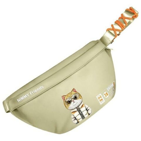 ⁨Nimmy Nerka na ramię khaki Crossbody     Cool&Cute 2.0 Cat⁩ w sklepie Wasserman.eu