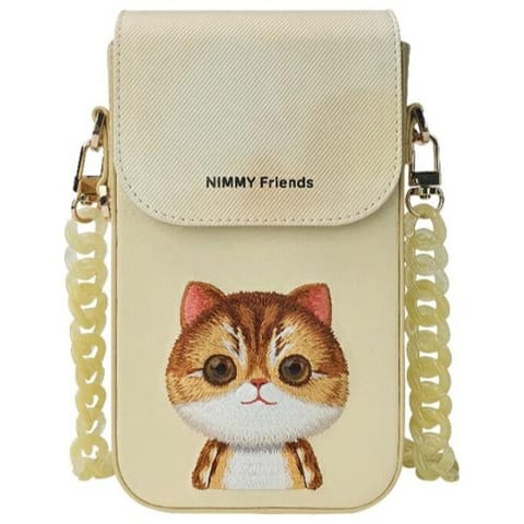 ⁨Nimmy torebka na telefon khaki Big Eyed  Pet 2.0 Cat⁩ w sklepie Wasserman.eu
