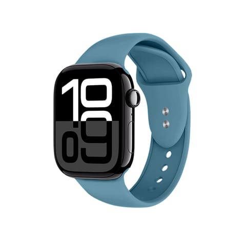 ⁨Crong Liquid - Pasek do Apple Watch 38/40/41/42 mm (morski)⁩ w sklepie Wasserman.eu
