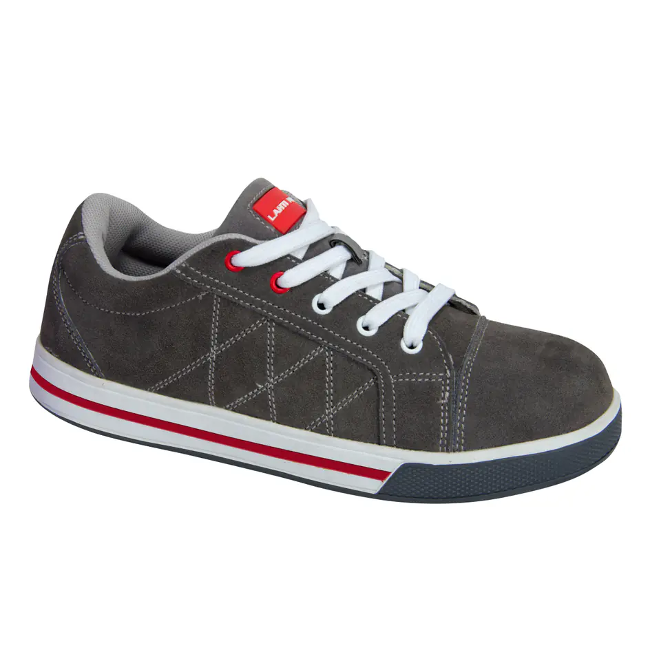 ⁨Suede shoes gray-red., sb fo sra, "39", ce, lahti⁩ at Wasserman.eu