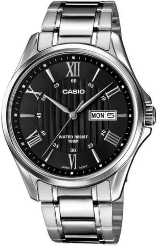 ⁨Zegarek Męski CASIO MTP-1384D-1AVDF + BOX⁩ w sklepie Wasserman.eu
