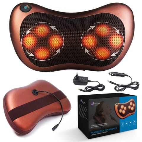 ⁨EXTRALINK SMARTLIFE MASSAGE PILLOW - PODUSZKA MASUJĄCA⁩ w sklepie Wasserman.eu