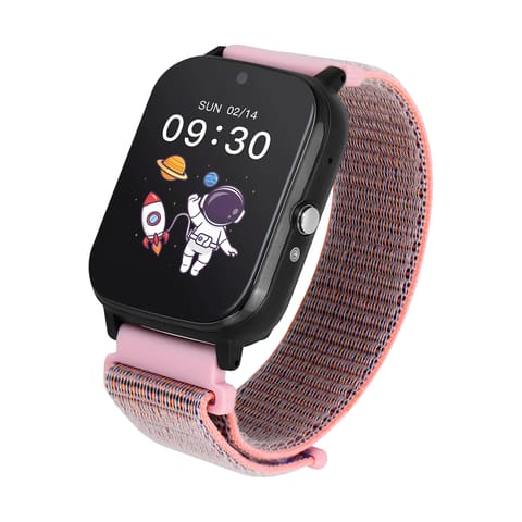 Smartwatch Garett Kids Tech 4G różowy velcro w sklepie Wasserman.eu