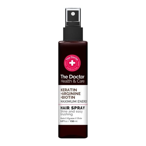 ⁨THE DOCTOR Health & Care Spray do włosów "Maximum Energy" Keratyna + Arginina + Biotyna 150 ml⁩ w sklepie Wasserman.eu
