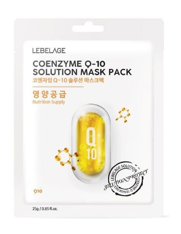 ⁨LEBELAGE Maseczka w płachcie Coenzyme Q10 25g⁩ w sklepie Wasserman.eu