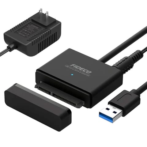 ⁨Adapter dysków HDD/SSD FIDECO PL2535A-P (USB 3.0, SATA)⁩ w sklepie Wasserman.eu