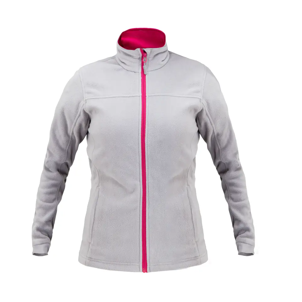 ⁨Fleece sweatshirt. grey-pink, women's, "2xl", ce, lahti⁩ at Wasserman.eu