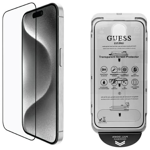 ⁨Guess GUTGP16LBOKGCIT iPhone 16 Pro 6.3"  Screen Protector 2.5D Outline - ochrona wyświetlacza⁩ w sklepie Wasserman.eu