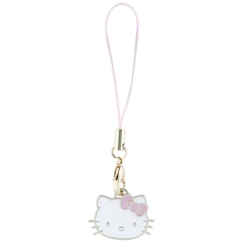 ⁨Hello Kitty zawieszka HKCPMKHP Phone     Strap różowy/pink Charm Kitty Head⁩ w sklepie Wasserman.eu