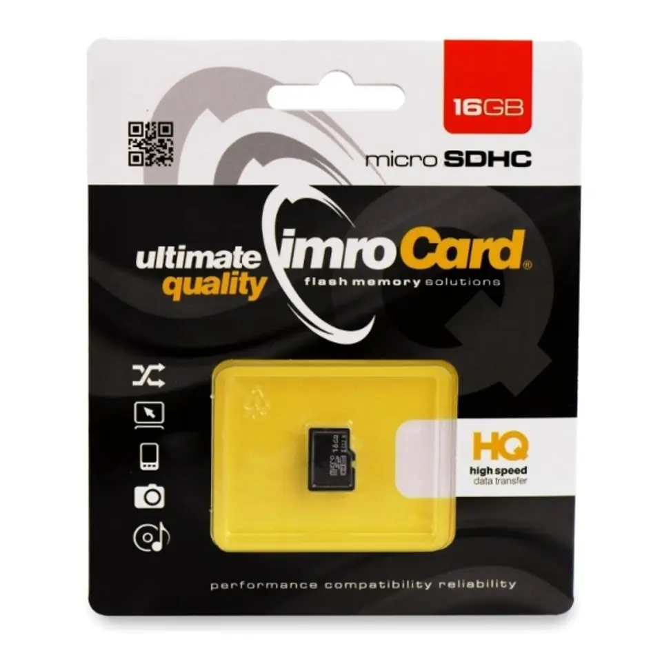 ⁨16GB Imro microSD memory card without adapter⁩ at Wasserman.eu