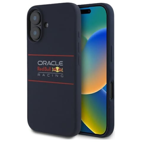 ⁨Red Bull RBHMP16M24SIHSRV iPhone 16 Plus 6.7" hardcase granatowy/navy Silicone Horizontal Logo MagSafe⁩ w sklepie Wasserman.eu