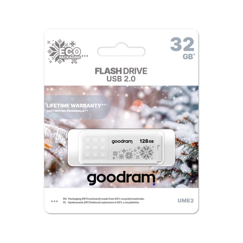 ⁨Pendrive Goodram USB 2.0 128GB edycja zimowa⁩ w sklepie Wasserman.eu