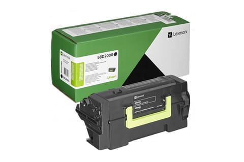 Laser Toner cartridge LEXMARK 58D2000 at Wasserman.eu