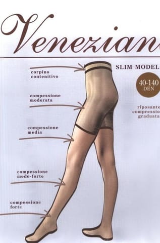 ⁨Slim 40 Visione tights (light beige episode) (size 4-L)⁩ at Wasserman.eu