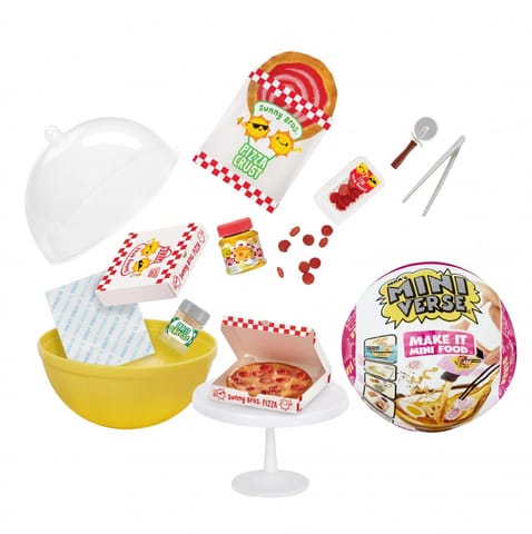 ⁨Akcesoria Miniverse Mak It Mini Foods Cafe display 18 sztuk⁩ w sklepie Wasserman.eu