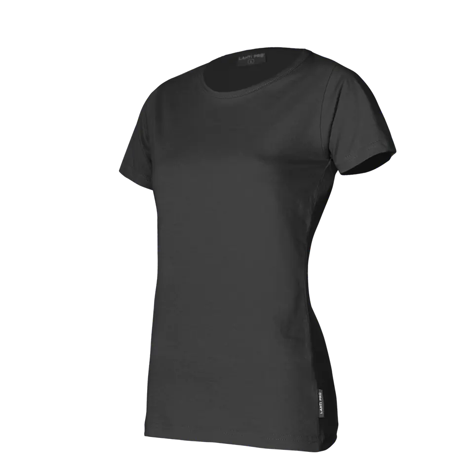 ⁨T-shirt for women, 180g/m2, black, "2xl", ce, lahti⁩ at Wasserman.eu