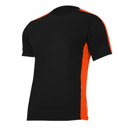 ⁨T-shirt 180g/m2, black orange., "xl", ce, lahti⁩ at Wasserman.eu
