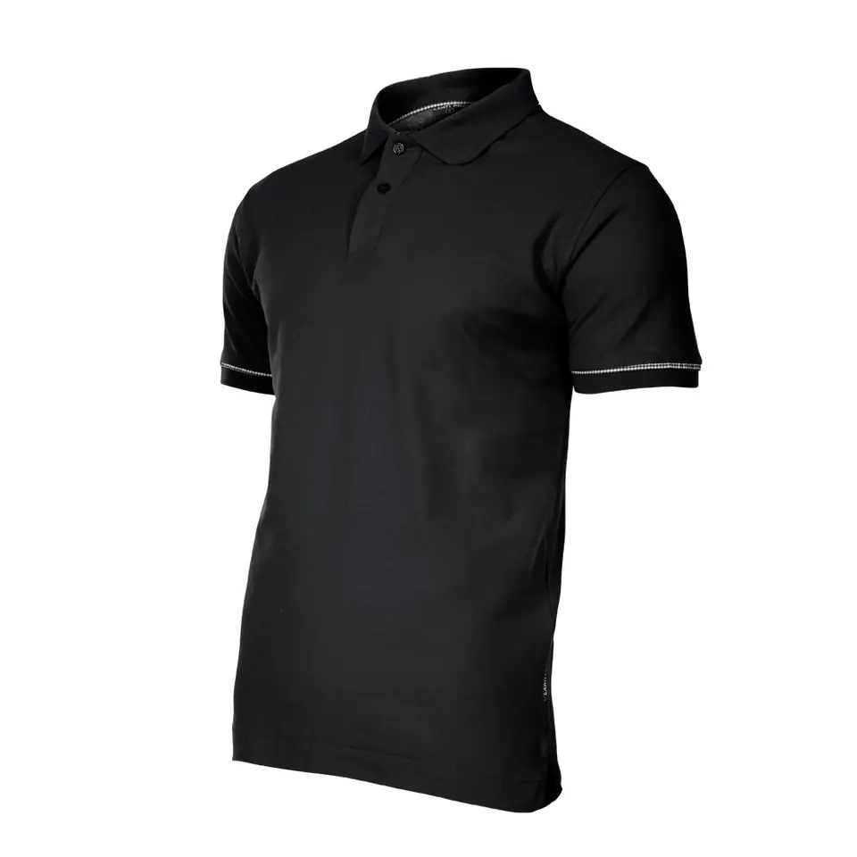 ⁨Koszulka polo, 220g/m2, czarna, "xl", ce, lahti⁩ w sklepie Wasserman.eu