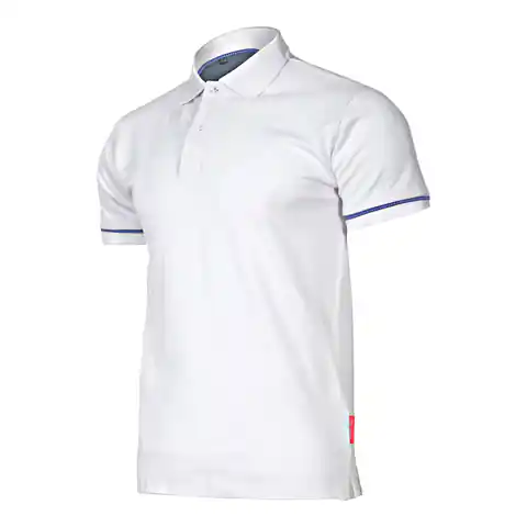 ⁨Polo shirt, 220g/m2, white, "3xl", ce, lahti⁩ at Wasserman.eu