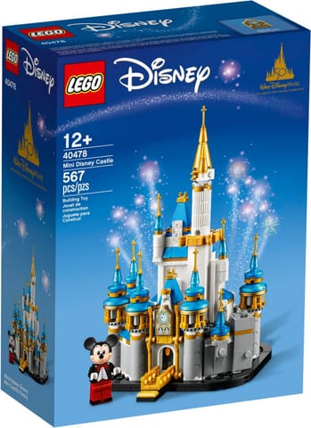 ⁨LEGO Disney Miniaturowy zamek Disneya 40478⁩ w sklepie Wasserman.eu