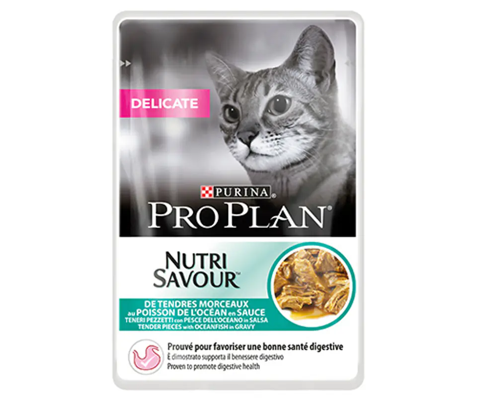 ⁨PURINA PRO PLAN DELICATE Fish 85g⁩ at Wasserman.eu