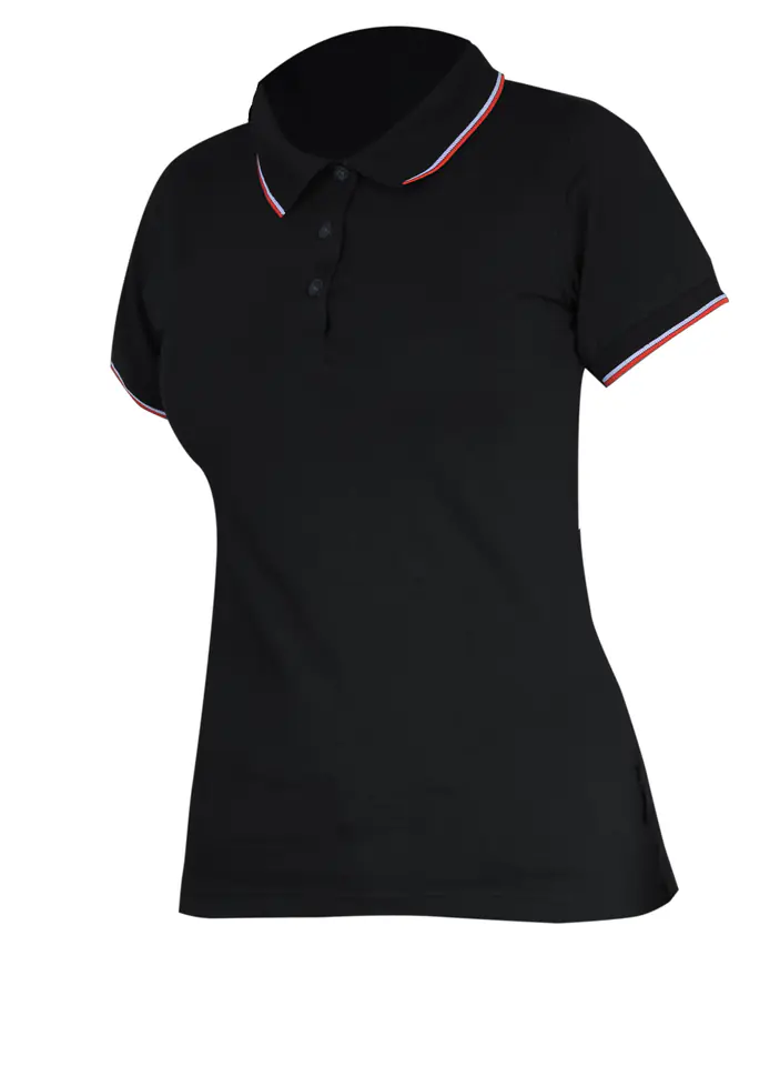 ⁨Women's polo shirt 190g/m2, black, "m", ce, lahti⁩ at Wasserman.eu