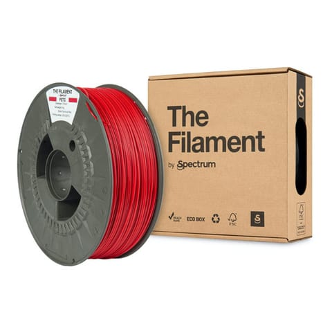 ⁨The Filament 3D filament, PETG, 1,75mm, 1000g, TF-24020, technical red⁩ w sklepie Wasserman.eu