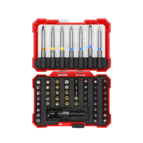 ⁨57 PC BIT SET WITH  HANDLE PROLINE⁩ at Wasserman.eu