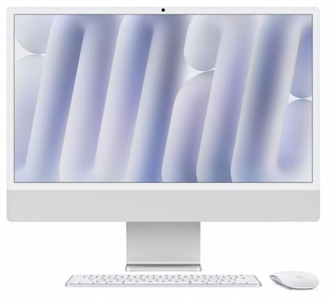 ⁨iMac 24 inch: M4 10/10, 24GB, 512GB SSD - Silver⁩ at Wasserman.eu