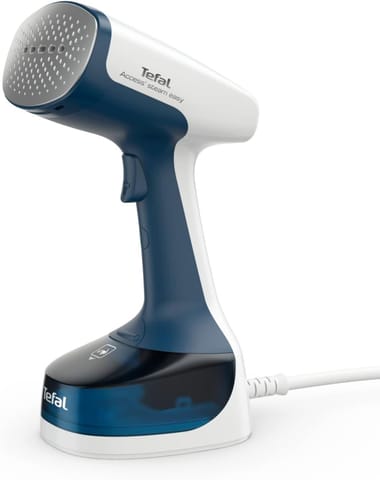 ⁨TEFAL Hand Travel Steamer | DT7130 | Handheld | 1400 W | 0.15 L | 25 g/min | Blue/White⁩ w sklepie Wasserman.eu