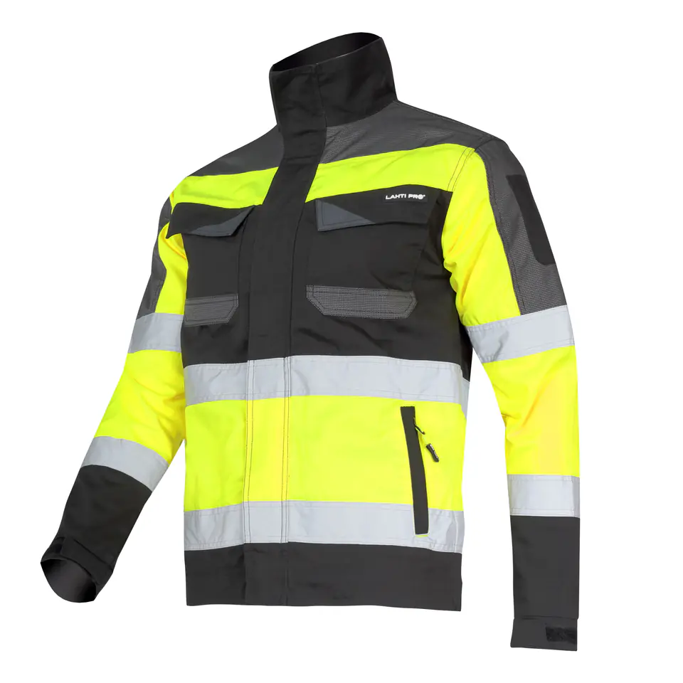 ⁨Jacket warn. black-yellow, "s", ce, lahti⁩ at Wasserman.eu