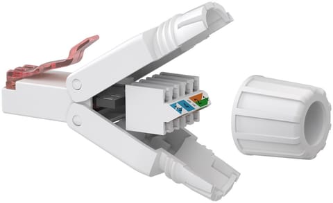 ⁨Wtyk sieciowy RJ45 8P8C CAT6 UTP skręcany Goobay⁩ w sklepie Wasserman.eu