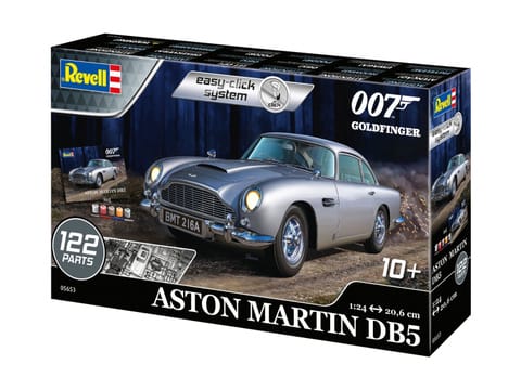 ⁨Zestaw upominkowy Aston Martin DB5 James Bond 007 Goldfinger 1/24⁩ w sklepie Wasserman.eu