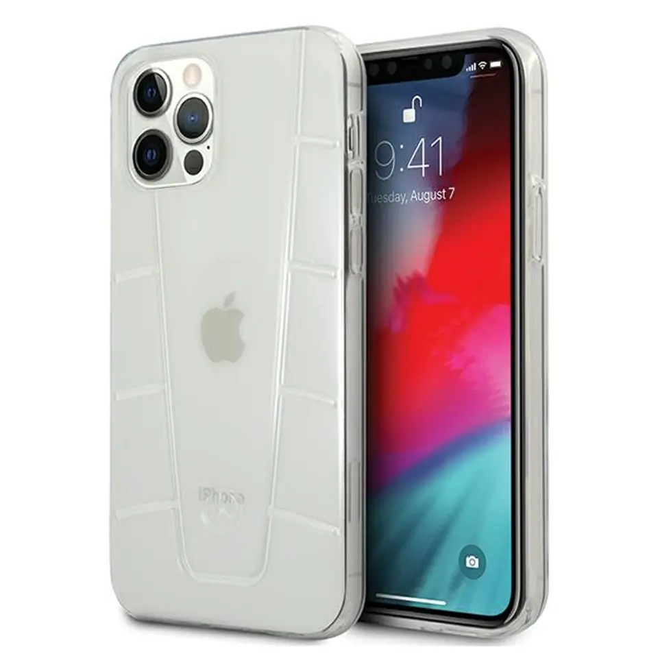 ⁨Mercedes MEHCP12LCLCT iPhone 12 Pro Max 6,7" clear hardcase Transparent Line⁩ w sklepie Wasserman.eu