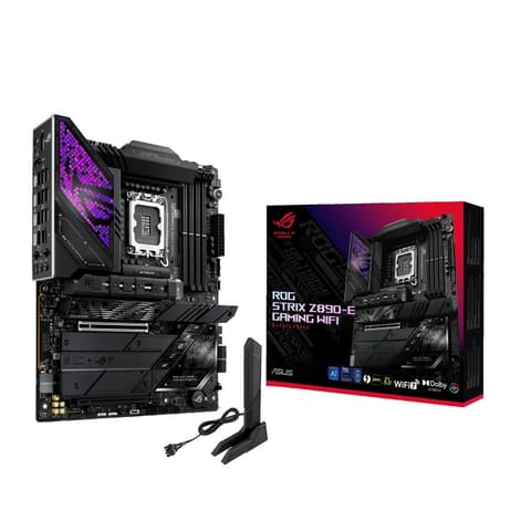 ⁨ASUS ROG STRIX Z890-E GAMING WIFI Intel Z890 LGA 1851 (Socket V1) ATX⁩ at Wasserman.eu