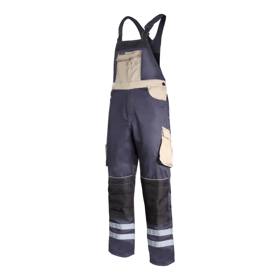 ⁨Dungarees gray-czar-beige with stripes reflective., "s", ce, lahti⁩ at Wasserman.eu