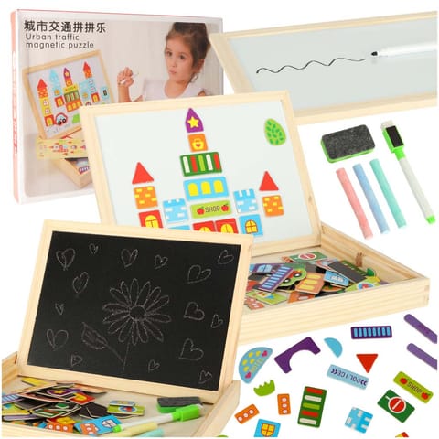 ⁨Multifunctional magnetic board large pattern B⁩ at Wasserman.eu