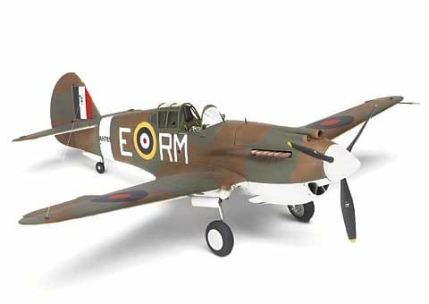 ⁨Plastic model Curtiss P-40B Warhawk 1/32⁩ at Wasserman.eu