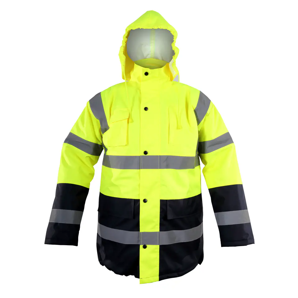 ⁨Warning jacket insulated, yellow, "l", ce, lahti⁩ at Wasserman.eu