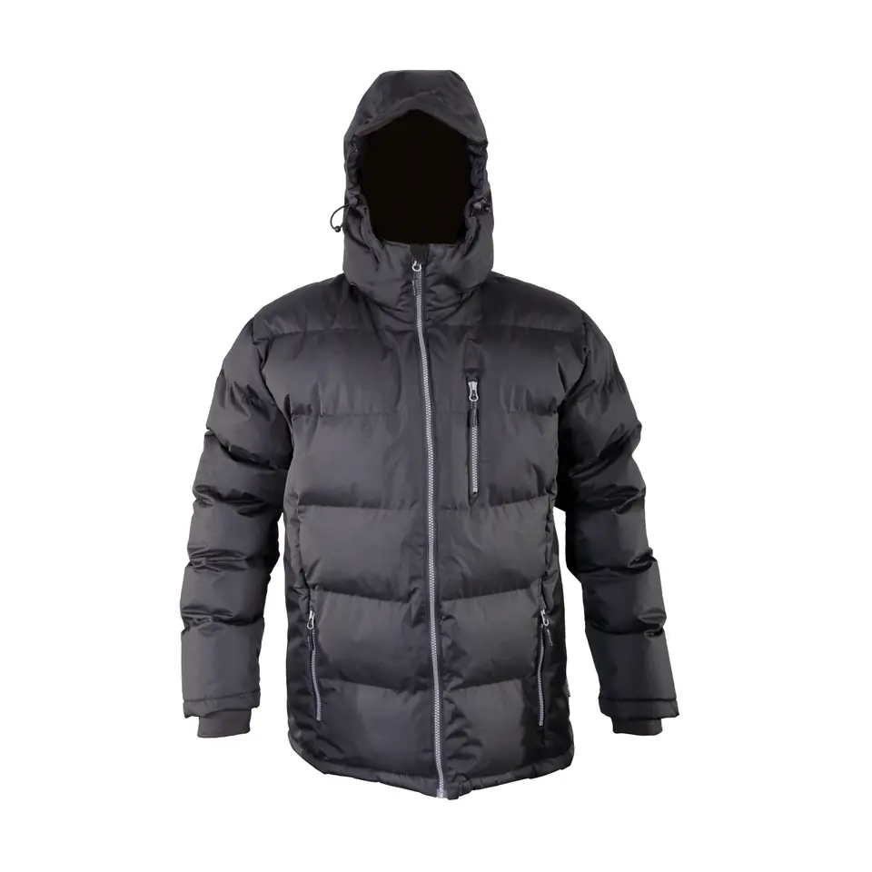 ⁨Quilted jacket black, "l", ce, lahti⁩ at Wasserman.eu