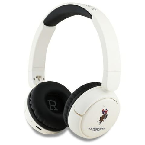 US Polo słuchawki nauszne Bluetooth USHPV6PUNH biały/white DH Color Logo w sklepie Wasserman.eu