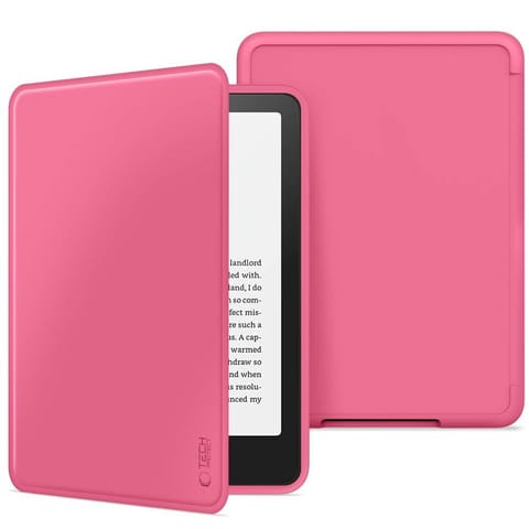 ⁨Etui KINDLE PAPERWHITE VI / 6 / COLORSOFT / SIGNATURE EDITION Tech-Protect SmartCase różowe⁩ w sklepie Wasserman.eu