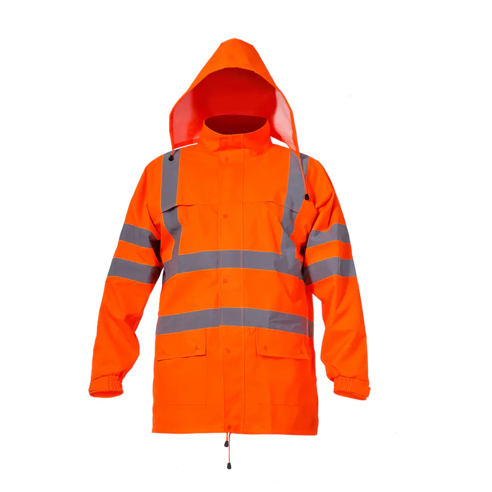 ⁨Jacket warn. rainproof, orange., "l", ce, lahti⁩ at Wasserman.eu