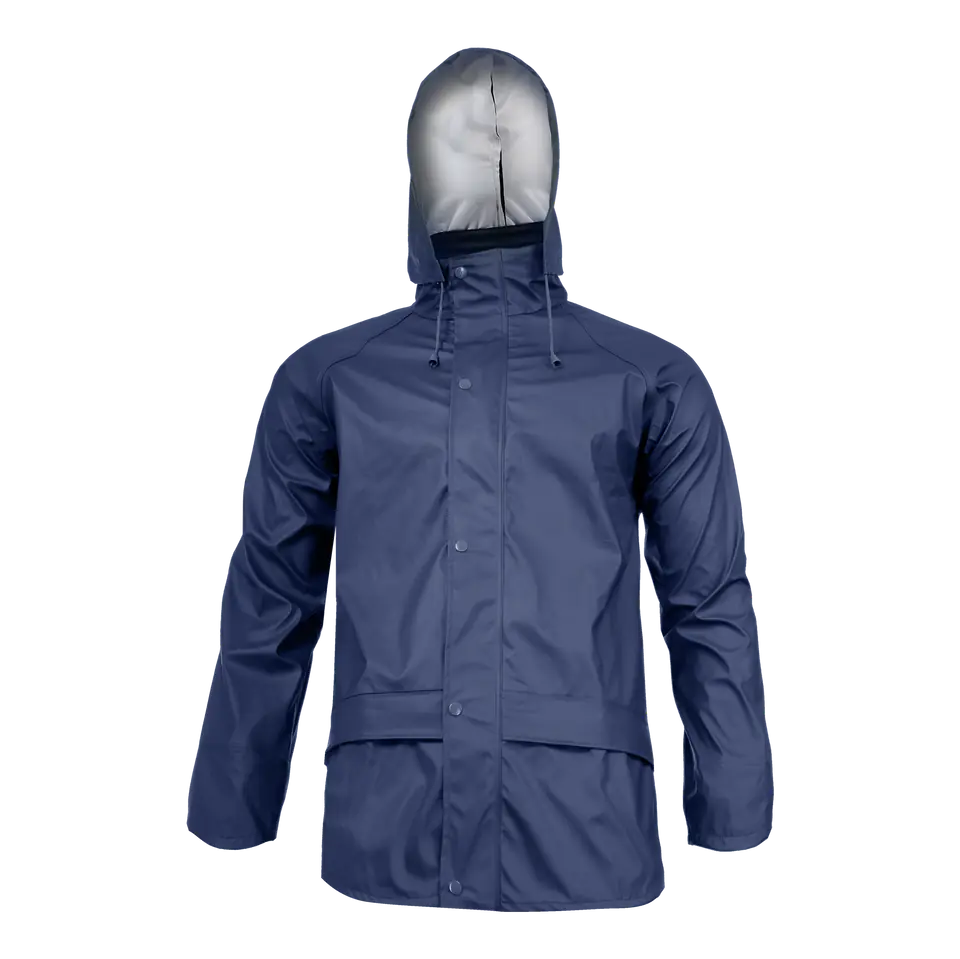 ⁨Rain jacket pu, navy blue, "xl", ce, lahti⁩ at Wasserman.eu