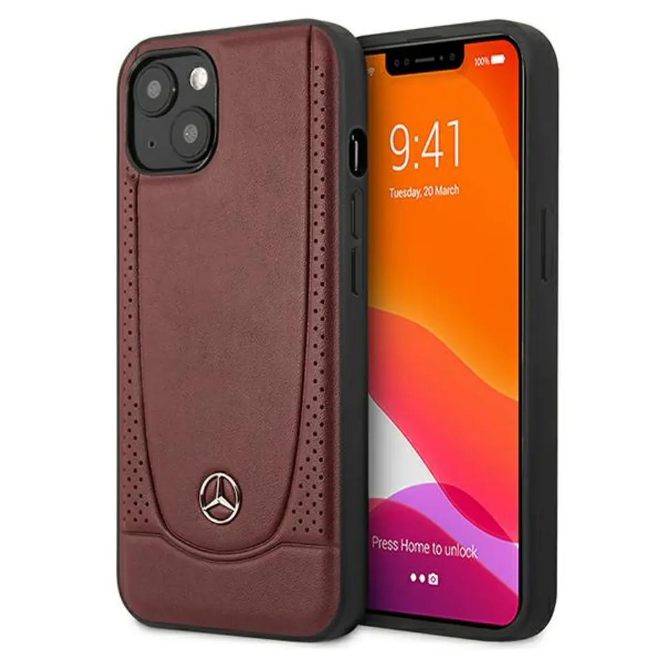 ⁨Mercedes MEHCP13SARMRE iPhone 13 mini 5,4" hardcase red/red Urban Line⁩ at Wasserman.eu